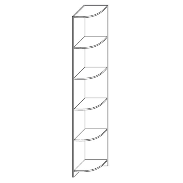 Стеллаж угловой Парма