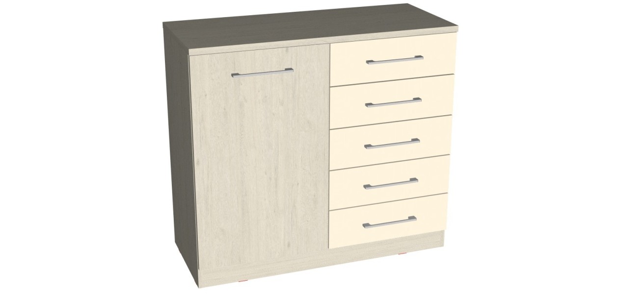 Комод комбинированный 1000 Беата-2