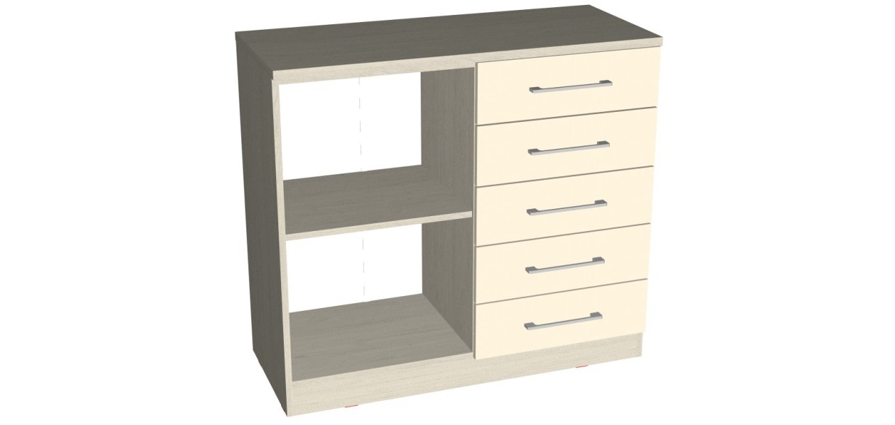 Комод комбинированный 1000 Беата-2