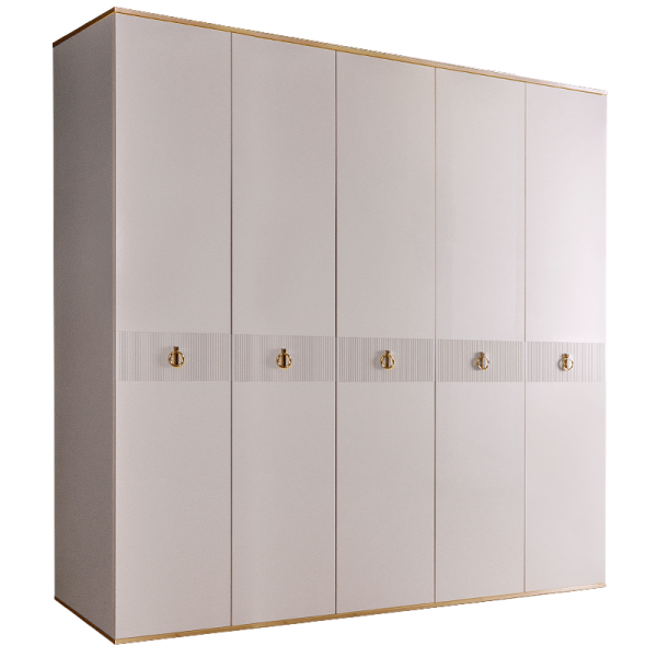 Шкаф пятидверный Римини Соло