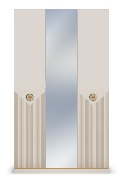 Шкаф трёхдверный КАПРИ