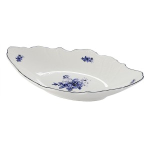 Блюдо овальное 33,7*21*6,4 см 800 мл глубокое Blue Flower P.L. Proff Cuisine