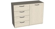 Комод комбинированный 1120 Рандеву