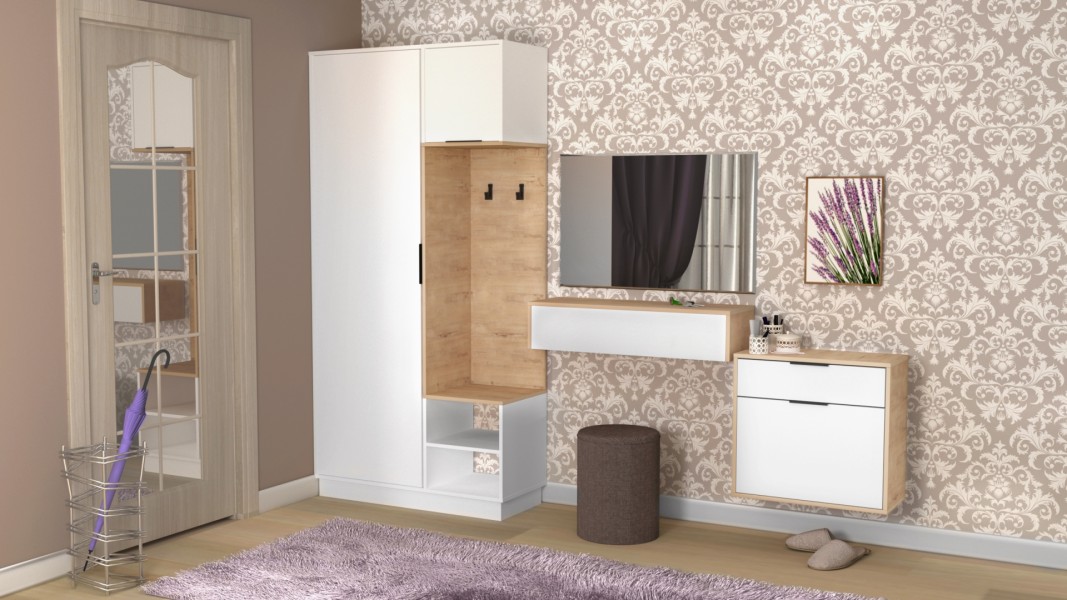 Тумба для обуви B3-T2 600 Визит 3