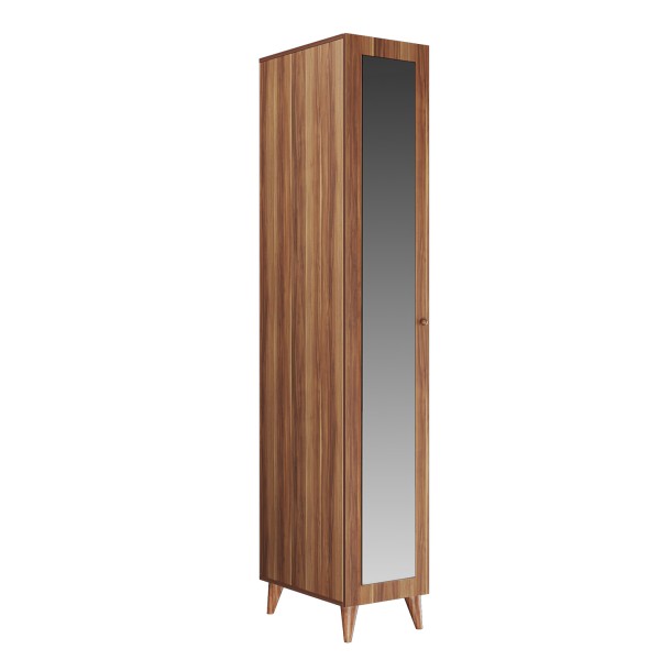 Шкаф-пенал с зеркалом Верона