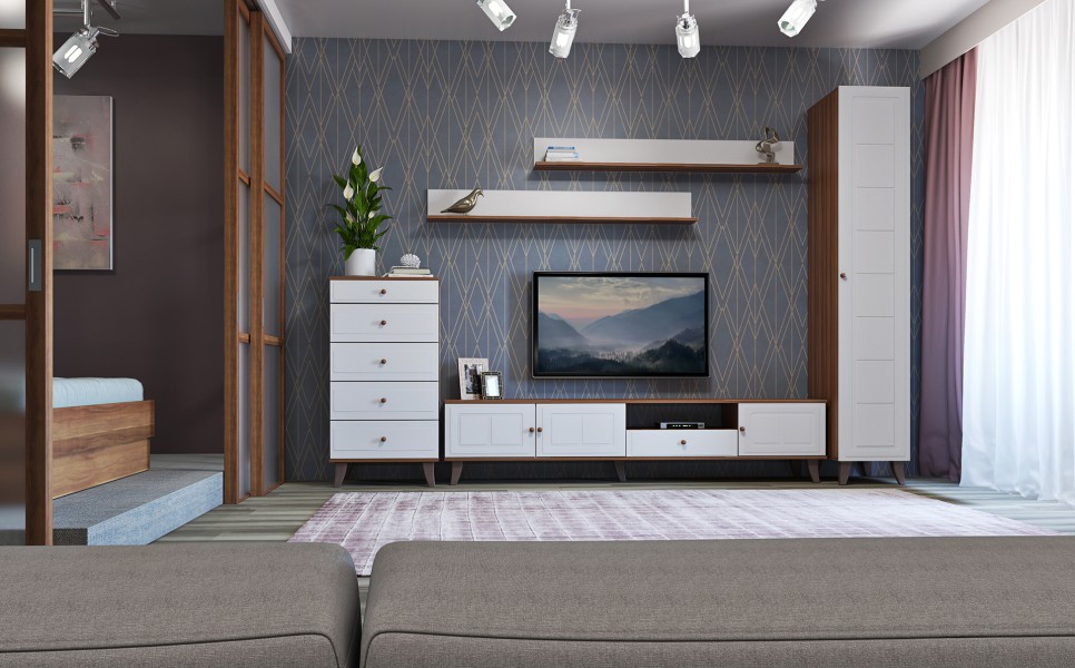 Шкаф-пенал Верона