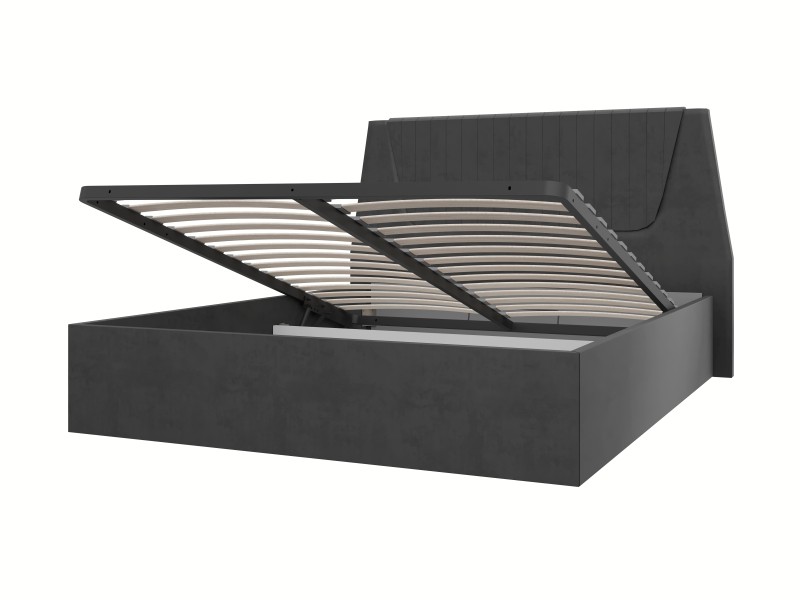 Кровать с мягкой обивкой с подъемным механизмом Манхеттен