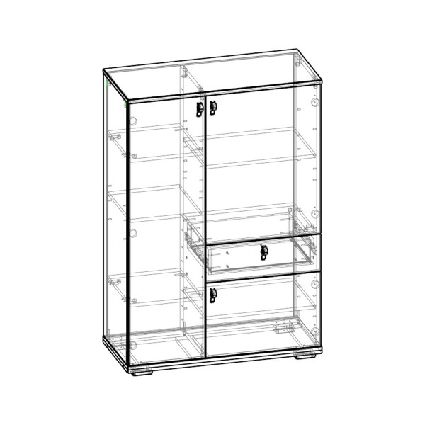 Шкаф низкий 900 Тоскана