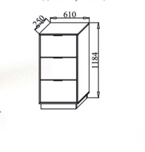 Тумба для обуви B3-T Визит 3