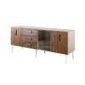 Комод для гостиной со стеклянной дверью 2100 Bogemia Wood