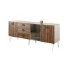 Комод для гостиной со стеклянной дверью 2100 Bogemia Wood