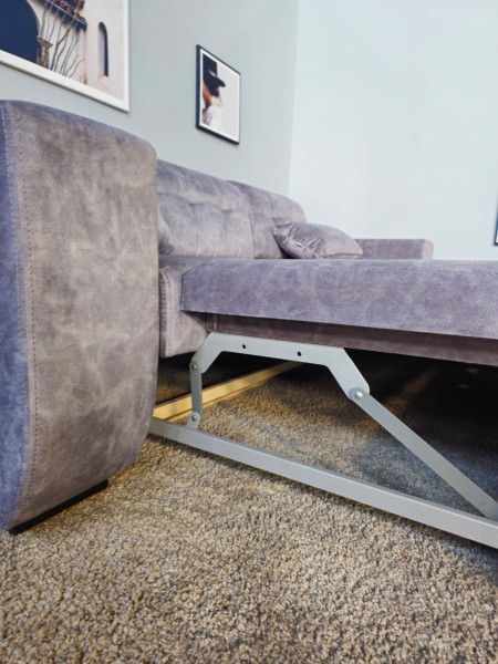 Диван-кровать трехместный с боковинами и оттоманкой Бостон 037