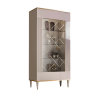 Шкаф-витрина 2-створчатая левая Римини Соло