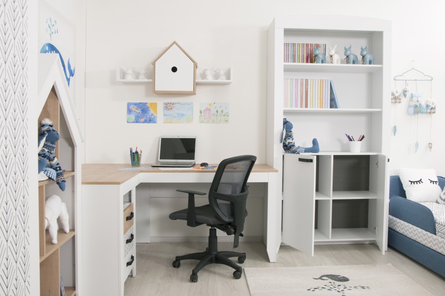 Шкаф для книг ШК Нордик