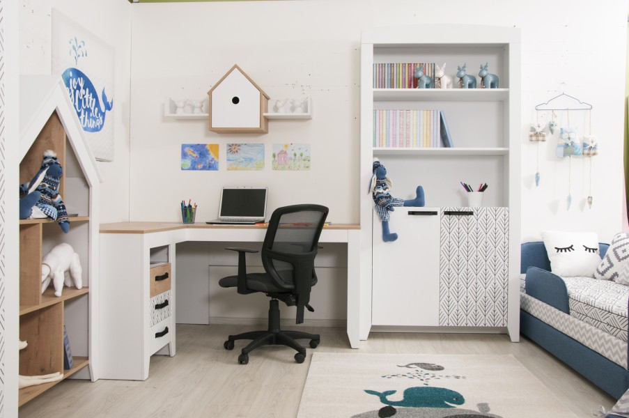 Шкаф для книг ШК Нордик