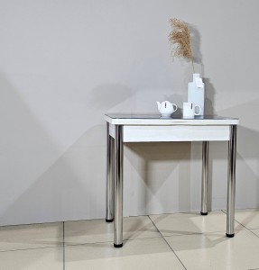 Стол обеденный поворотно раскладной Квинс фотопечать