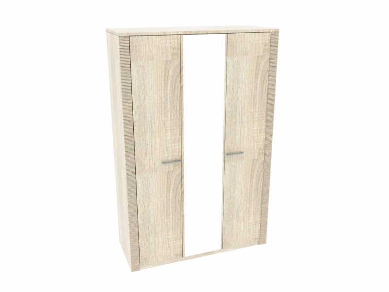 Шкаф трёхдверный с зеркалом Флоренция