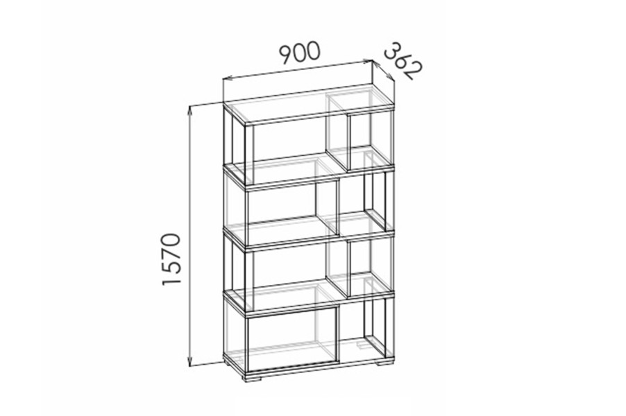 Стеллаж 900 Бъёрг