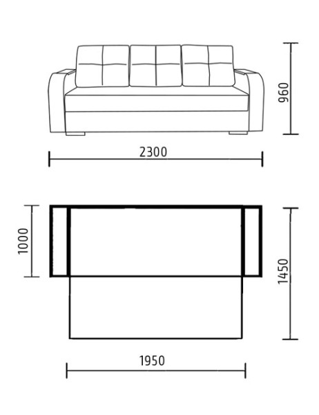 Диван Леонардо 06