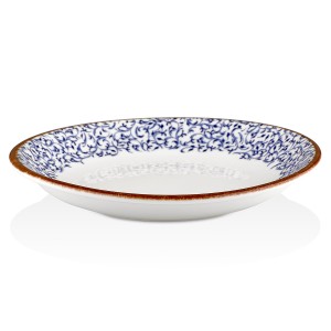 Тарелка глубокая, салатник d=21 cм,500 мл, фарфор, серия "Tinta Edera" By Bone