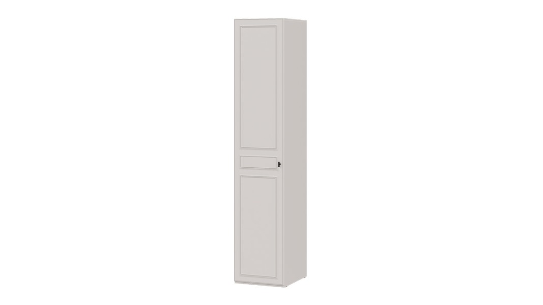 Шкаф для белья «Пандора» (левый) - 414.001.000 Кашемир, Кашемир сатин