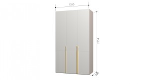 Шкаф 3-х дверный для платья и белья 1350 Тефия