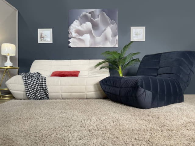 Диван с оттоманкой BRUCO