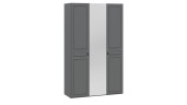 Шкаф комбинированный «Пандора» - 414.003.000 Серый графит, Графит матовый