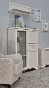 Шкаф-витрина низкий №3 Сиена