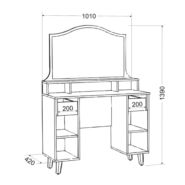 Трюмо М5 Ханна